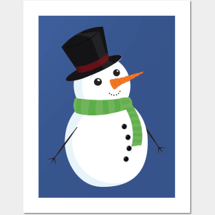 Mr Snowman Posters and Art